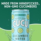 Cucu Pressed Cucumber Water     Real Juice From Fresh Cucumbers     11 Floz  12-pack