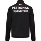 Black Racing-inspired Full-zip Track Jacket     Lightweight Motorsport Team Style