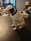 Mid Century  Terrier Dog Animal Black   White Spots Precious 6 25 