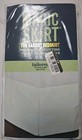 Magic Skirt King Bed Skirt White Tailored 15  Drop Length Wrap Around New