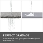 Shower Mat Bathtub Mat Non-slip soft Tub Mat With Drain pvc Loofah Bath Mat Usa 