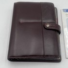 Day Planner Regency Personal Organizer 1999 Burgundy Snap Closure 6 Ring Binder