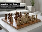 Luxury Marble Chess Set     Handcrafted Board   Pieces     Coffee Table Gift