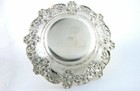 Vintage Amston 5 1 8 X 4 5 Inch Sterling Silver Floral Bowl Dish As25 41023