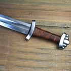 Viking Sword Medieval Era Carbon Steel Sword With Scabbard Handmade Forged Sword