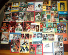 50  55 Yr Old Magazine Cut Outs From All Diff  Vintage Sports Mags All Hof-stars