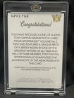 2021 Sportkings Volume 2 Tony Gwynn Grand Patch piece Of Jersey Card 1 1--padres