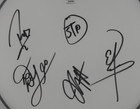 Stone Temple Pilots Jsa Signed Autograph Drumhead Guitar Charity Drum Head