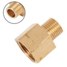 Brass For Bsp-npt Adapter 1 8  Male For Bspt To 1 4  Female Npt Brass Pipe