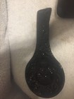 Halloween Black Skull Spoon Rest New No Box Or Tag 4 5  X 10 