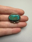 Vintage Navajo 925 Sterling Silver Turquoise Native American Ring Size 6