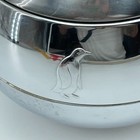 West Bend Mcm Penguin Hot Cold Server Ice Bucket Chrome Bakelite Handles Usa