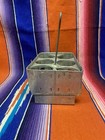Vintage 1950s Coca-cola Metal 6 Pack Bottle Carrier Coke Caddy Aluminum Holder