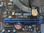 Msi A78m-e35 Fm2    A4-6300 Apu   4gb Ddr3 Ram Matx Amd Motherboard Combo