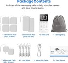 Etekcity Tens Unit Etu-134 Kit Muscle Stimulater And Pain Relieving Set