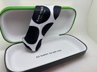 Authentic Kate Spade Eyeglass Case Green black With New Cleaning Cloth Brand New