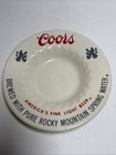Vintage Coors Beer Ceramic Porcelain Ashtray 6 