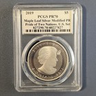 2019 Canada  5 Silver Maple Leaf Modified Pr Pcgs Pr70 Pride 2 Nations Cleveland