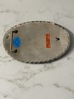 Rare 70s Vintage Harley Davidson Turquoise Coral Eagle Belt Buckle 6   x 4       lqqk