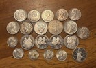 Lot Of Twenty One Giant Silver Coins