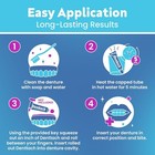 Denttach Denture Adhesive  Thermoplastic Denture Adhesive And Cushion For 7 Days