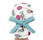Scrub Cap  Ponytail Scrub Hats  Womens Scrub Caps  Surgical Scrub Hat  Sweets