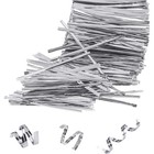 800pcs Twist Ties Bags Reusable Bread Ties Foil Ties Candy Coffee Snacks New