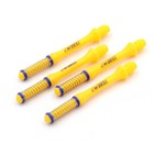 Cuesoul Ak7 Very Slim Dart Shaft For Steel Tip Dart And Soft Tip Darts-yellow