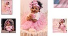 Lifelike 20-inch Reborn Baby Girl Doll - Includes Pacifier   Birth Certificate