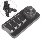 2pcs 3 Slots Rifle Sling Swivel Stud To 20mm Picatinny Rail Bipod Mount Adapter