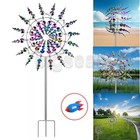 Magical Metal Windmill Wind Spinners Sculpture Catcher Outdoor Garden Steady