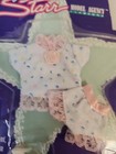 Vtg  Jpi Starr Model Agency Doll Fashion Set  New  Baby Doll Dream White  Shoes