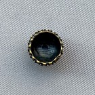 Round Pinecone Bead Caps 10mm Antique Brass Plated Pewter Q4 Per Pkg