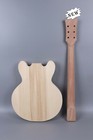 Electric Guitar Kit Guitar Body Guitar Neck 22fret Semi Hollow 339 Style