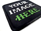 Custom Printed Iron-on Patches - Square Patches W  Black Borders - Choose Size