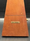 Vintage Seth Thomas Metronome  7 5603 De Maelzel Wooden Wind Up Music Timer