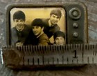 Rare Beatles 1964  Ed Sullivan tv Set  Pin- Super Rare