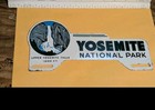Vintage Yosemite - National Park Topper Sign - California- 1950s - Painted Metal