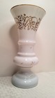 Antique Opaline Vase With Gold Design  Early 19 Th Century   116 