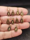 Brass Charms Antique Gold Plated Jewelry Making Pendants Craft 10 Gram  10pcs