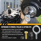  Flywheel Puller Removal Tool Compatible With Mercury Mariner Yamaha Outboard 