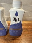 Rit Dye Liquid Fabric Dye  8-ounce  Denim Blue Lot Of 2