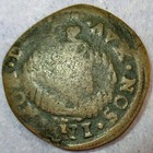 Certificate Authenticity 1577 Colonial New York Penny Virgin Of Holland 2 Penny