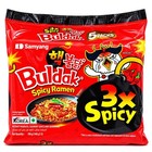 Authentic Korean Buldak Ramen Noodles - 3x Spicy Hot Chicken Flavor  20 Pack