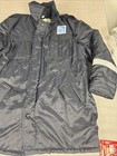 Continental Airlines Heavy Winter Coat By Evin With Telescopic Sleeves Size L