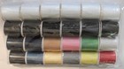 24 Assorted Spools Of Thread Full Size 200 Yards Each