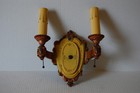 4 Matching Antique Wall Sconces Riddle 1920s Deco Revival Neoclassical 2 Pairs