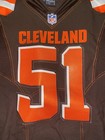 2015 Nike Cleveland Browns  51 Barkevious Mingo Game Worn Used Home Jersey