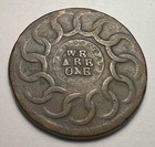 Usa 1787 Fugio Cent Club Rays Rounded Ends Newman 4-e - Tough Variety