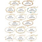 16 Pcs Adjustable Ankle Bracelets Boho Beach Anket Foot Anckle Bracelet